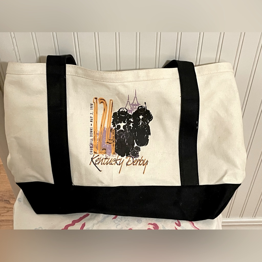 Rare Vintage 1998 Kentucky Derby Advertising Bag